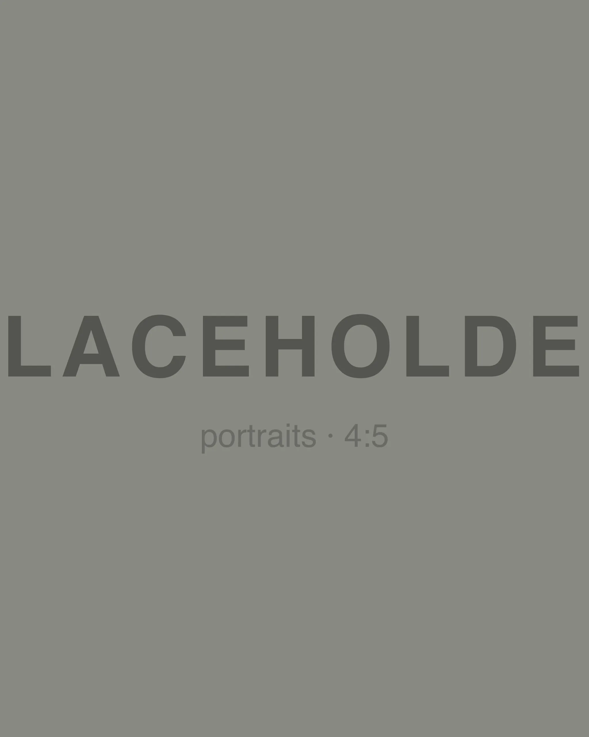 Portraits Placeholder 04